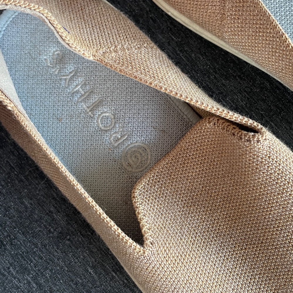 Rothy’s the original city sneakers in latte 11 tan comfortable - Picture 10 of 13